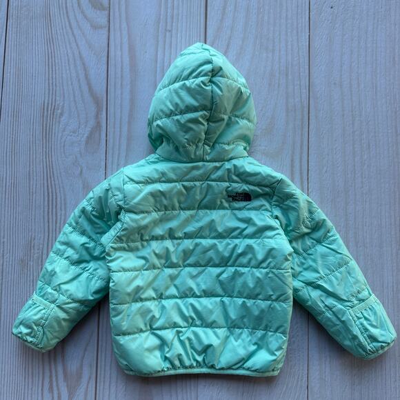 The North Face Girls Reversible Perrito Insulated Full-Zip Hood Jacket Size 2T? - Picture 5 of 11